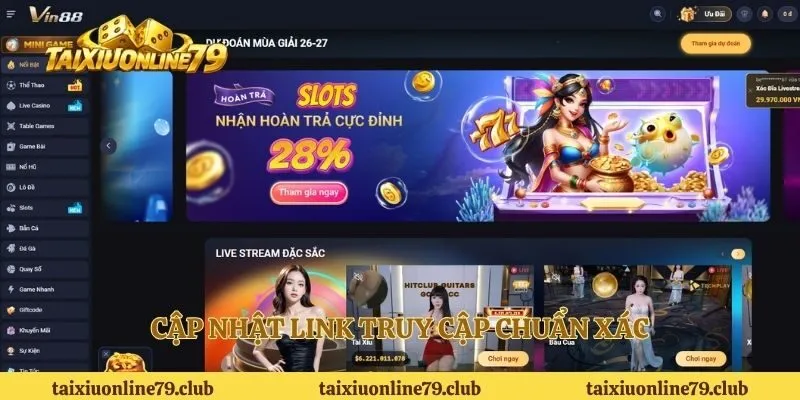 Cập nhật link truy cập chuẩn xác