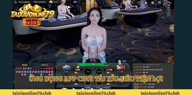 Ứng dụng app chơi tài xỉu siêu tiện lợi
